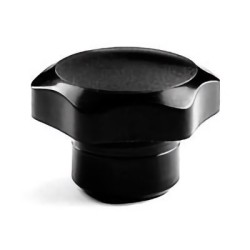 Pomo estrella Tecnodin 110018H con casquillo sin rosca – Resina fenól