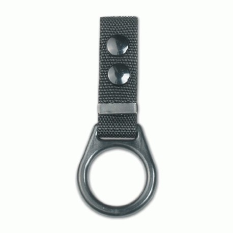 Tahalí 30 mm nylon – porta defensa de seguridad en color negro