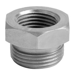 ADAPTADOR HIDRÁULICO, 3/4"" BSP (M) x 1/2"" BSP (H)"