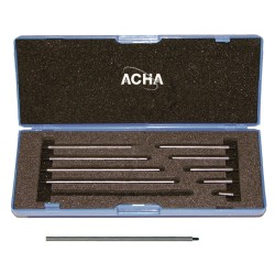 Juego con 10 Alargaderas / Extensiones de acero inox. ACHA