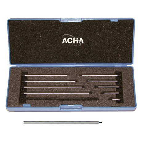 Juego con 10 Alargaderas / Extensiones de acero inox. ACHA