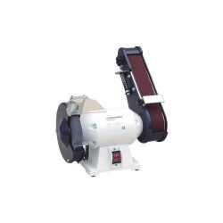 Esmeriladora con Brazo de Lijado  Muela y Banda Incluidas