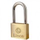 Candado Tradicional de Latón LINCE Serie 301 Arco Largo