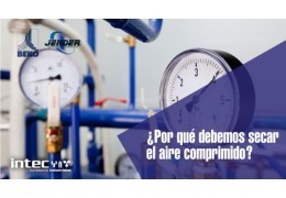 ¿Por qué debemos secar el aire comprimido?