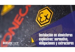Instalaciones en atmósferas explosivas: normativa, obligaciones y extractores ATEX